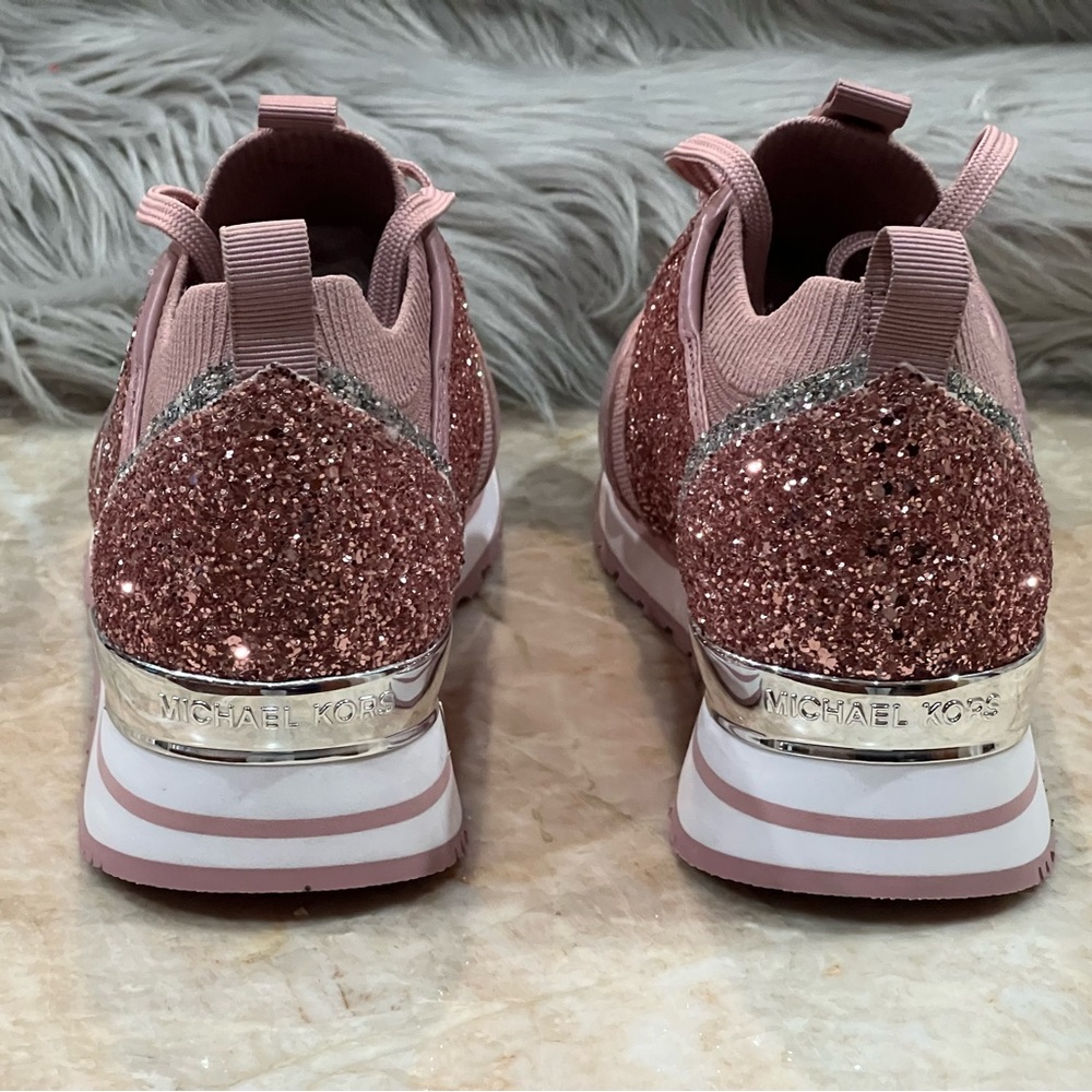 Michael Kors Women's Dash Knit Trainer Sneakers - Picture 6 of 14
